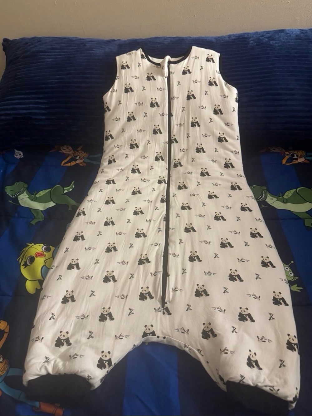 Kyte BABY White Panda Print Sleep Bag Walker
